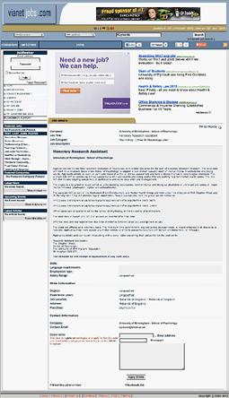 A Job Advert