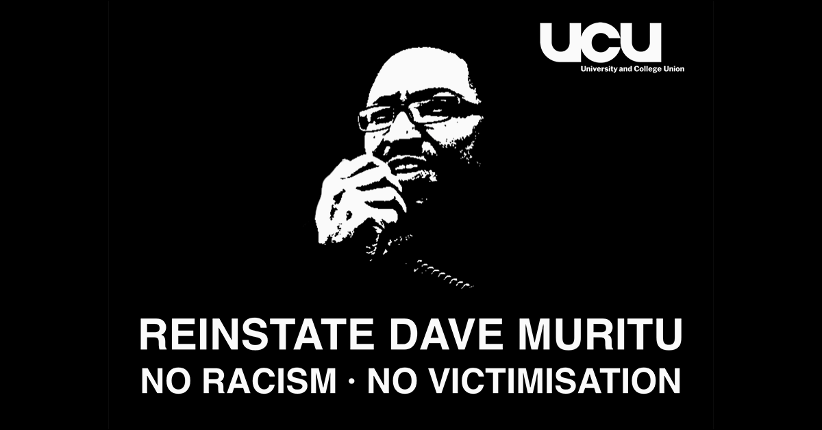 Reinstate Dave Muritu