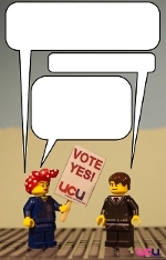GTVO Rosie and friend vote yes: best for social media