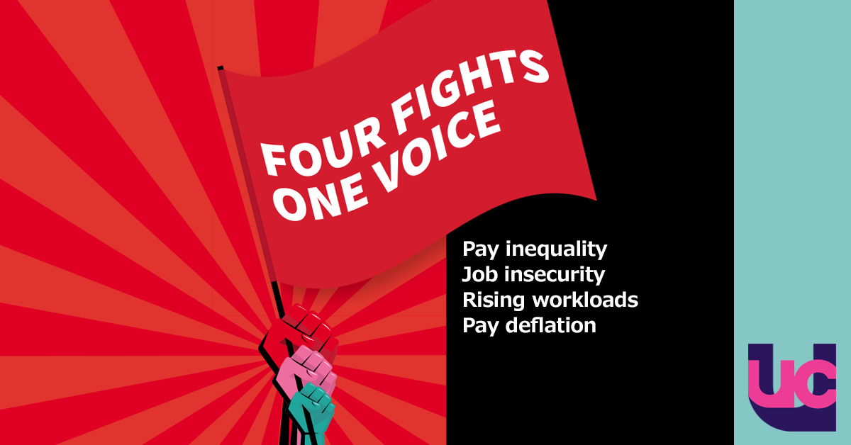 Four fights, one voice (with logo)