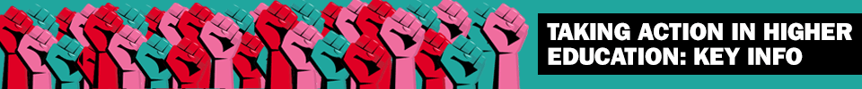 Taking action in higher education