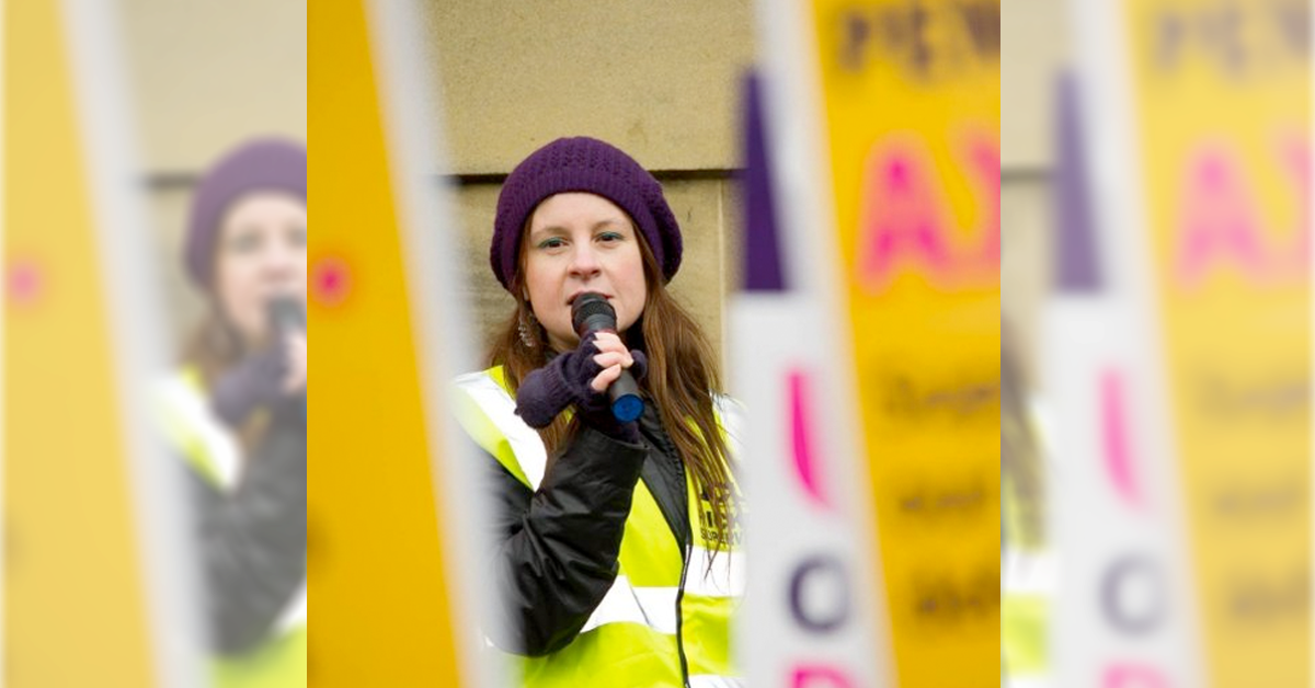 Vicky Blake, UCU president