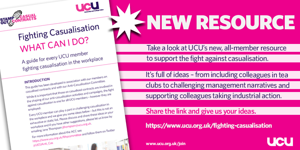 New member guide on fighting casualisation