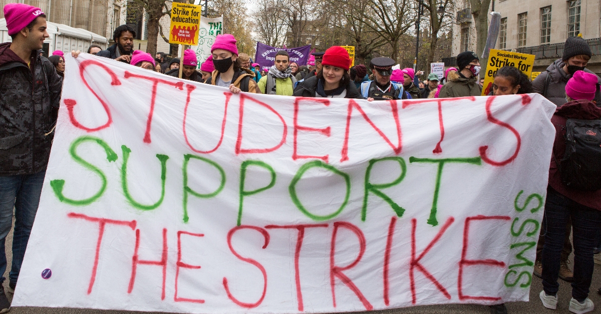 college strike 2022