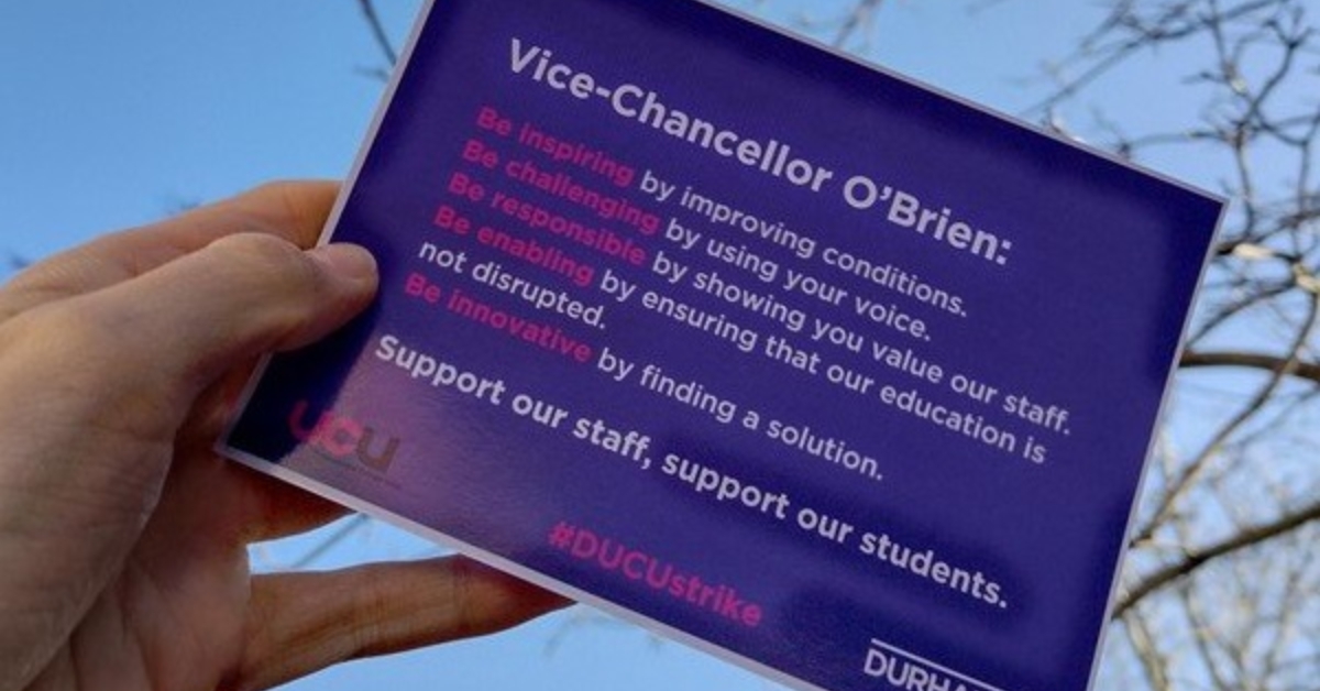 220215 Durham SU vice-chancellor card