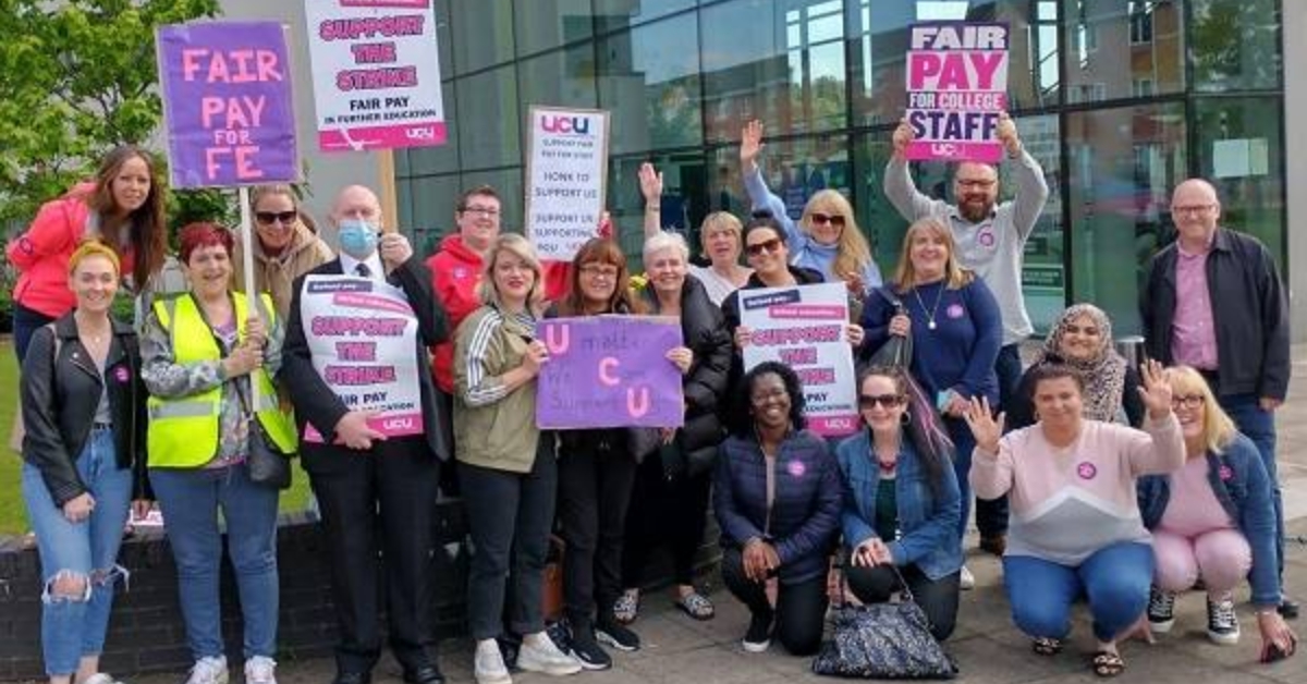Picket line