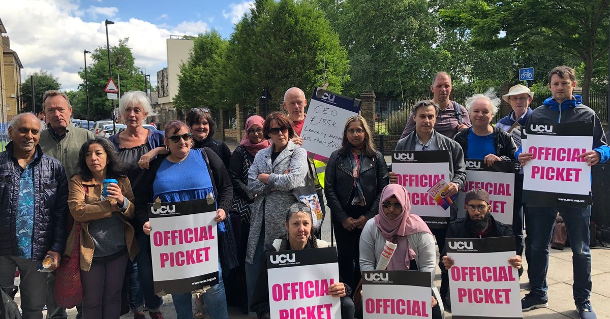 NewCityCollegePicket