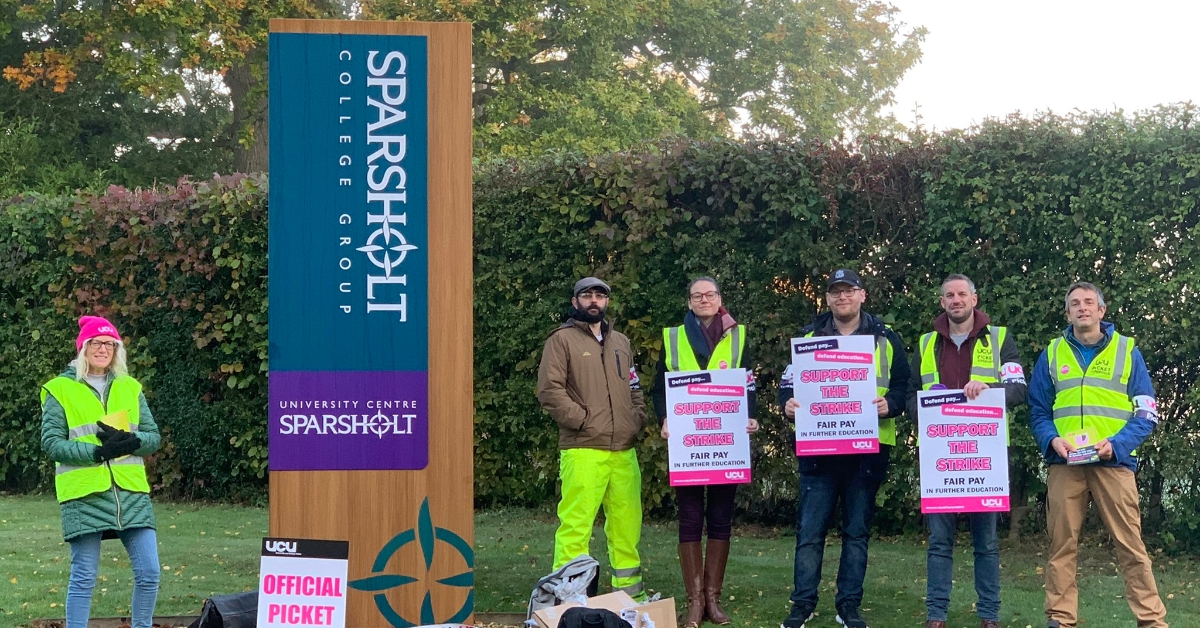 SparsholtCollegePicket