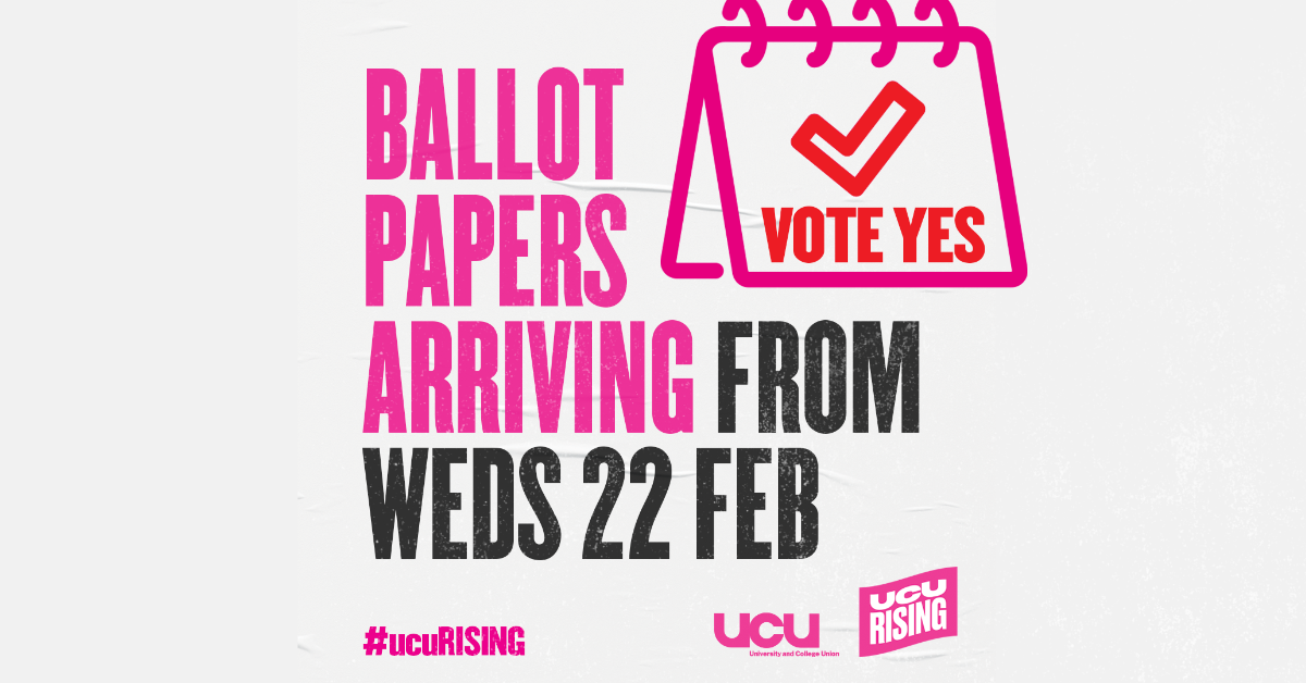 Ballots arriving