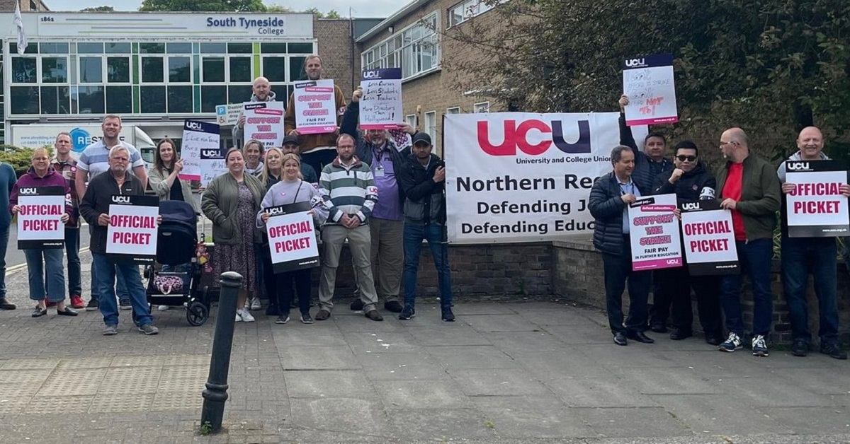 230609 Tyne Coast College Respect FE strike
