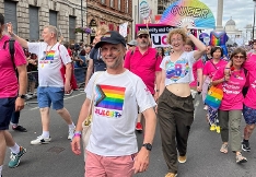 UCU London Pride 2023 walking group (SA)