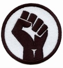 Raised black fist