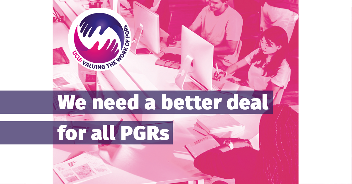 PGRs need a better deal