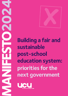 UCU GE manifesto 2024