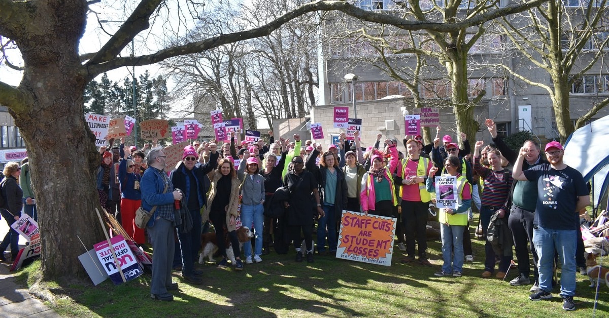 250326 UEA UCU strike 1200px