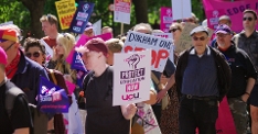 250510 UCU London rally crowd