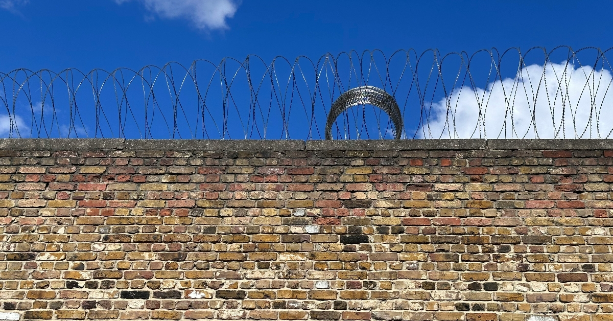 Wandsworth Prison wall