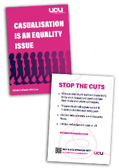 Hidden Redundancies flyer 7: casualisation is an equality issue
