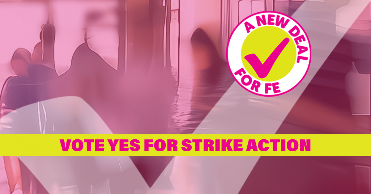 Vote yes for a New Deal for FE - page preview