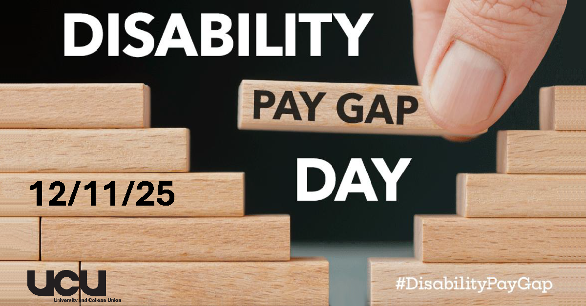Disability pay gap day 2025