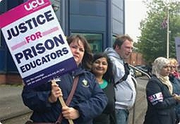 TMC prison strike, HMP Birmingham, 4 Aug 10
