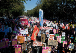 Fund our Future - Stop Education Cuts demo, 10 Nov 10