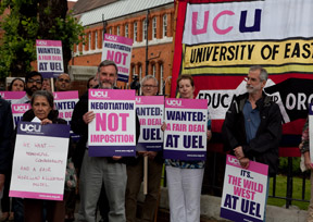 UEL demo 18 July 2012