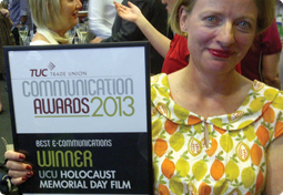 TUC Award for Holocaust Memorial Day film