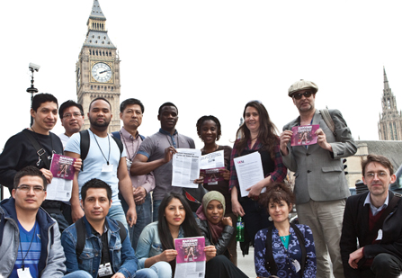 UCU lobby of parliament - group 1, Apr 14