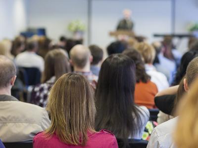 Delegates at a conference