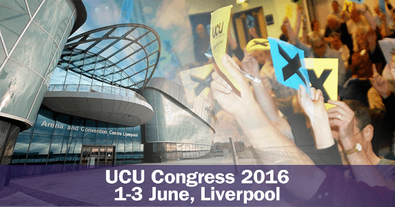 UCU Congress 2016