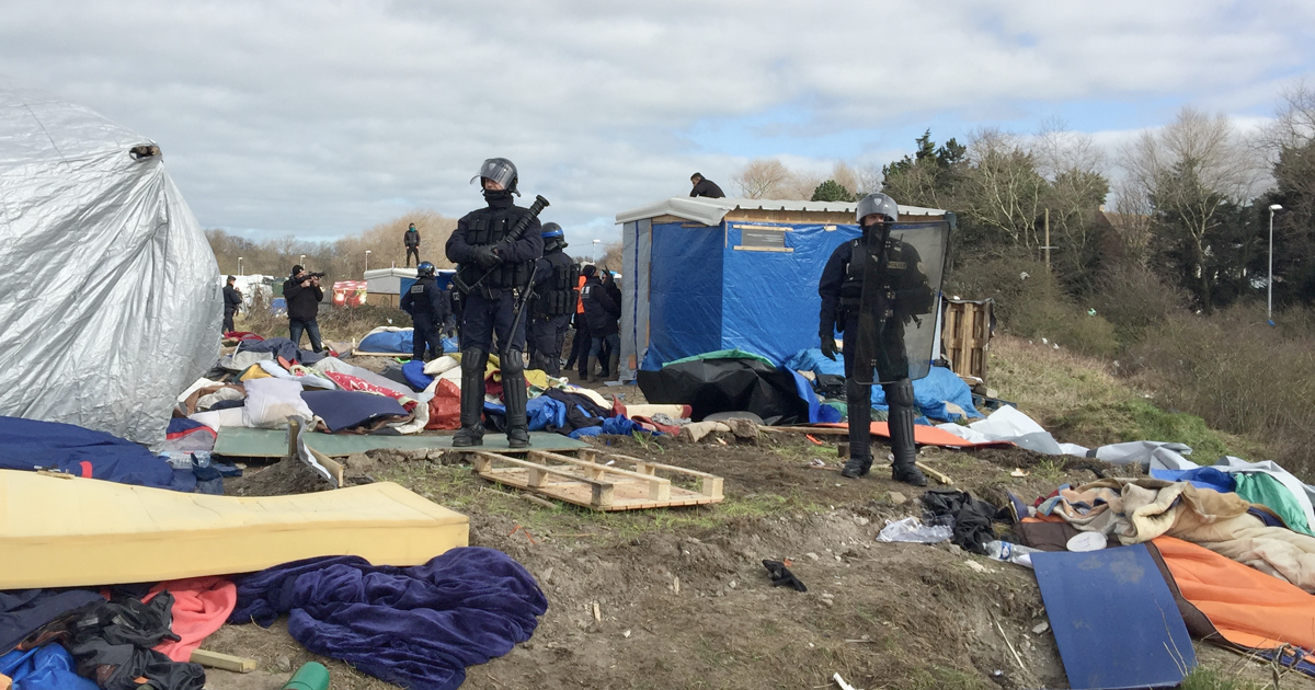 Care4Calais camp image