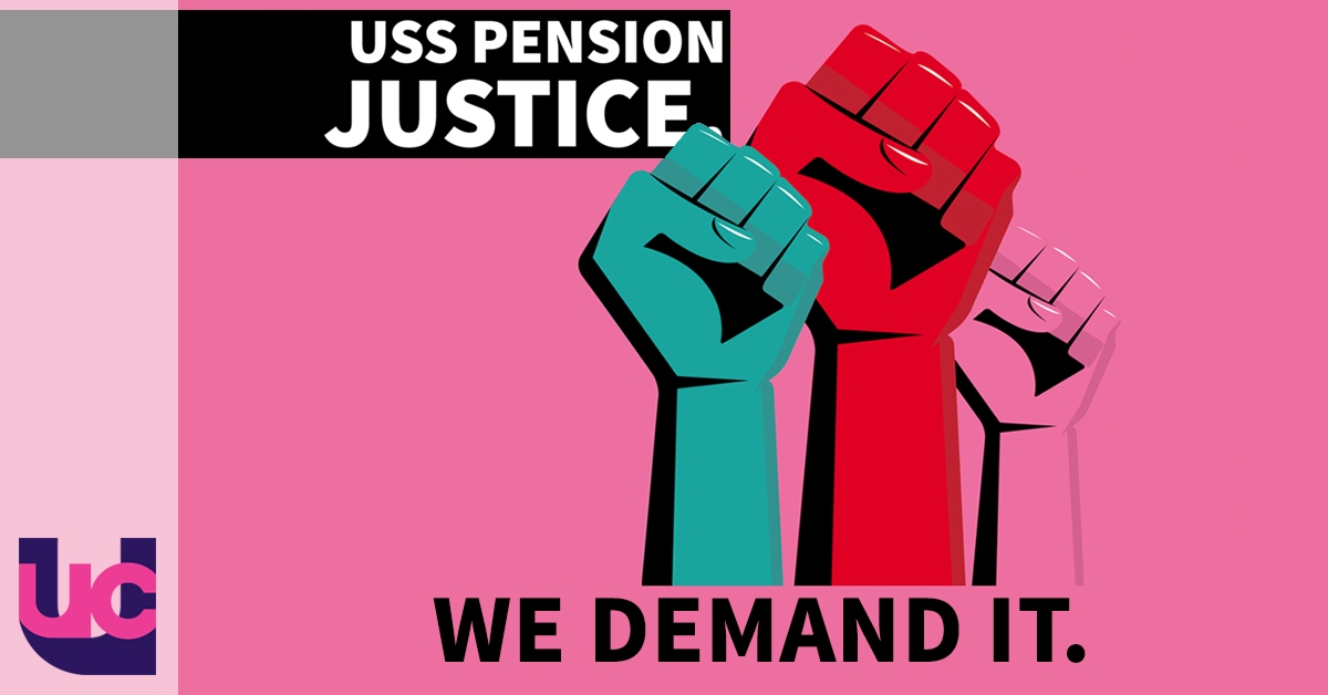 USS pension justice - we demand it