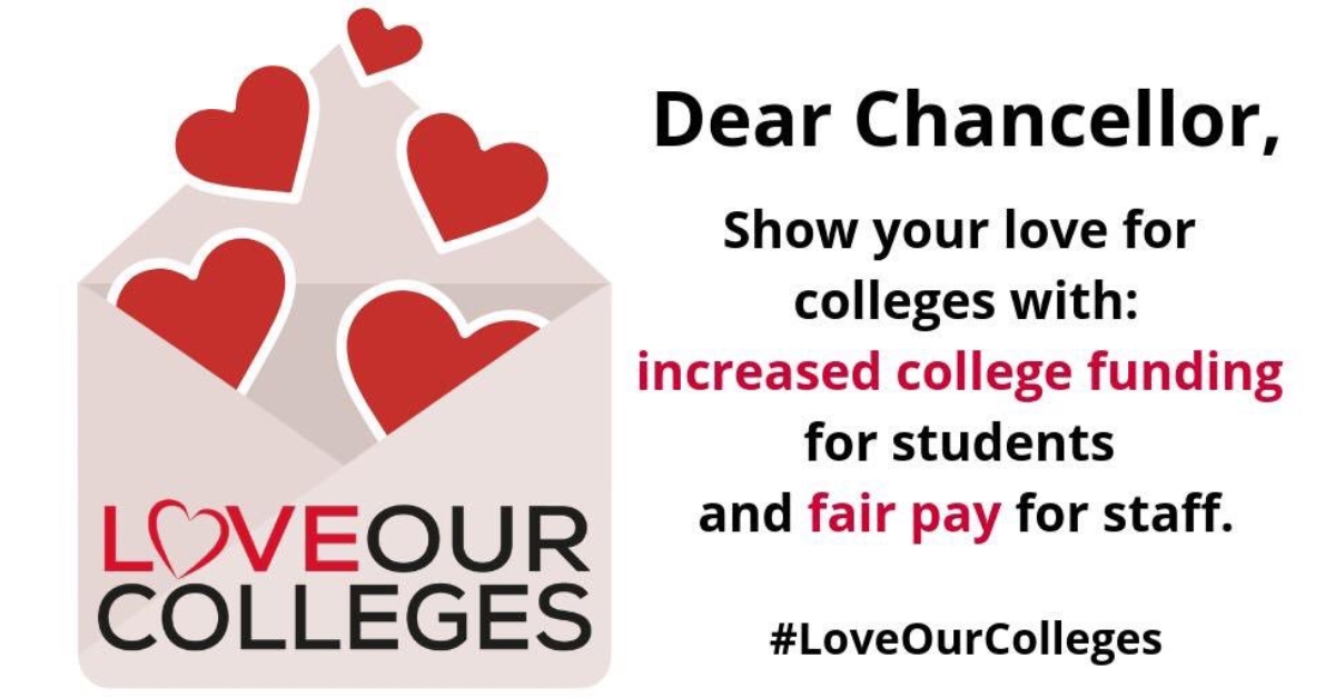 Love Our Colleges socmed