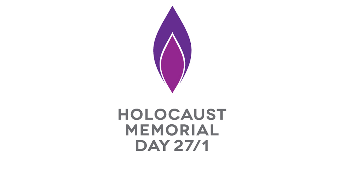 Holocaust Memorial Day logo